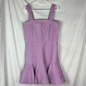 NWT Sincerely Ours Lilac Faux Croc Flared Dress